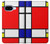 S0157 Composition Red Blue Yellow Case For Google Pixel 9a