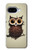 S0360 Coffee Owl Case For Google Pixel 9a