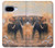 S1292 Dusty Elephant Egrets Case For Google Pixel 9a