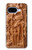 S1307 Fish Wood Carving Graphic Printed Case For Google Pixel 9a