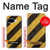 S2231 Yellow and Black Line Hazard Striped Case For Google Pixel 9a