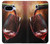S2396 Red Wine Bottle And Glass Case For Google Pixel 9a