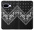 S3363 Bandana Black Pattern Case For Google Pixel 9a