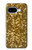 S3388 Gold Glitter Graphic Print Case For Google Pixel 9a