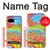 S3407 Hippie Art Case For Google Pixel 9a