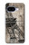 S3416 Eiffel Tower Blueprint Case For Google Pixel 9a