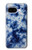 S3439 Fabric Indigo Tie Dye Case For Google Pixel 9a
