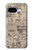 S3819 Retro Vintage Paper Case For Google Pixel 9a