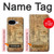S3868 Aircraft Blueprint Old Paper Case For Google Pixel 9a
