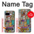 S3879 Retro Music Doodle Case For Google Pixel 9a