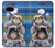 S3915 Raccoon Girl Baby Sloth Astronaut Suit Case For Google Pixel 9a