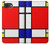 S0157 Composition Red Blue Yellow Case For iPhone 16e, 17e