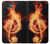 S0493 Music Note Burn Case For iPhone 16e, 17e