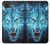S0752 Blue Fire Grim Wolf Case For iPhone 16e
