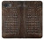 S2850 Brown Skin Alligator Graphic Printed Case For iPhone 16e, 17e