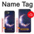 S3324 Crescent Moon Galaxy Case For iPhone 16e S3324 Crescent Moon Galaxy Case For iPhone 16e