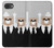 S3557 Bear in Black Suit Case For iPhone 16e, 17e