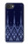 S3950 Textile Thai Blue Pattern Case For iPhone 16e, 17e