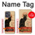 S2739 Chat Noir Black Cat Vintage Case For Motorola Moto G Power (2025)