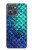 S3047 Green Mermaid Fish Scale Case For Motorola Moto G Power (2025,2026)
