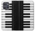 S3078 Black and White Piano Keyboard Case For Motorola Moto G Power (2025)