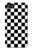 S1611 Black and White Check Chess Board Case For iPhone 5 5S SE