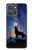 S3555 Wolf Howling Million Star Case For Motorola Moto G Power (2025,2026)