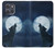 S3693 Grim White Wolf Full Moon Case For Motorola Moto G Power (2025)