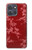 S3817 Red Floral Cherry blossom Pattern Case For Motorola Moto G Power (2025,2026)