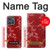 S3817 Red Floral Cherry blossom Pattern Case For Motorola Moto G Power (2025)