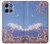 S1060 Mount Fuji Sakura Cherry Blossom Case For Motorola Moto G 5G (2025)