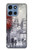 S1295 Eiffel Painting of Paris Case For Motorola Moto G 5G (2025)
