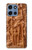 S1307 Fish Wood Carving Graphic Printed Case For Motorola Moto G 5G (2025)