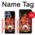 S1431 Skull Drum Fire Rock Case For Motorola Moto G 5G (2025)