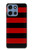S2638 Black and Red Striped Case For Motorola Moto G 5G (2025)