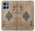 S2928 Vintage Spades Ace Card Case For Motorola Moto G 5G (2025)