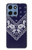 S3357 Navy Blue Bandana Pattern Case For Motorola Moto G 5G (2025)
