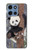 S3793 Cute Baby Panda Snow Painting Case For Motorola Moto G 5G (2025)