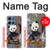 S3793 Cute Baby Panda Snow Painting Case For Motorola Moto G 5G (2025)