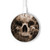 S0552 Skull Wireless Charger Pad 15W Type-C iPhone Android LED Light Charging Station