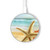 S1117 Starfish on the Beach Wireless Charger Pad 15W Type-C iPhone Android LED Light Charging Station