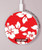 S1949 Hawaiian Hibiscus Pattern Wireless Charger Pad 15W Type-C iPhone Android LED Light Charging Station