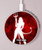 S2455 Sexy Devil Girl Wireless Charger Pad 15W Type-C iPhone Android LED Light Charging Station