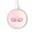 S2514 Cute Angel Wings Wireless Charger Pad 15W Type-C iPhone Android LED Light Charging Station