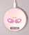 S2514 Cute Angel Wings Wireless Charger Pad 15W Type-C iPhone Android LED Light Charging Station