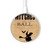 S2648 Vintage Halloween The Witches Ball Wireless Charger Pad 15W Type-C iPhone Android LED Light Charging Station