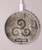 S2892 Triskele Symbol Stone Texture Wireless Charger Pad 15W Type-C iPhone Android LED Light Charging Station