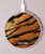 S2962 Tiger Stripes Graphic Printed Wireless Charger Pad 15W Type-C iPhone Android LED Light Charging Station