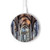 S3210 Santa Maria Del Mar Cathedral Wireless Charger Pad 15W Type-C iPhone Android LED Light Charging Station