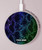S3366 Rainbow Python Skin Graphic Print Wireless Charger Pad 15W Type-C iPhone Android LED Light Charging Station